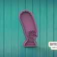 marge.jpg Fichier STL Découpeur de biscuits Marge Simpson・Plan pour impression 3D à télécharger