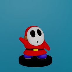 3D Print of Shy Guy - Cryptid - PRESUPPORTED - SCP 096 - 32mm