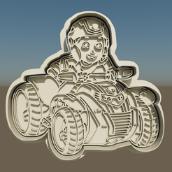 Archivo 3D Rubble - La Patrulla Canina La Película 💬・Design para impresora  3D para descargar・Cults