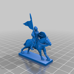 Medieval_City_Cavalry_Standard_S.png Archivo 3D gratis Edad Media - Milicia de caballería urbana genérica・Objeto para impresora 3D para descargar