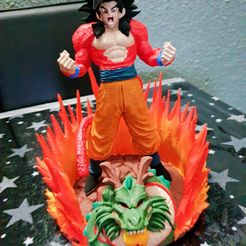20200909_174855_01.jpg Descargar archivo 3MF gratis Goku Super Saiyan 4 Colección • Modelo para la impresión en 3D, SAMCER3D