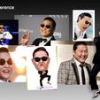 Psy_GangnamStyle_Reference.jpg Psy-Gangnam style-Caricature figurine- 3d model-3d print ready