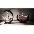 coppia 2.jpeg Bedside lamp: Dance in the Light