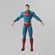 Superman0019.png Superman Lowpoly Rigged