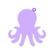 Pulpo01.STL Porta-chaves de animais