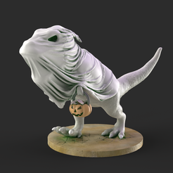 ghost-dinosaur-1.png STL-Datei Geister-Dinosaurier/Halloween・Design für den 3D-Druck zum Herunterladen, Portal_3D_Estudio