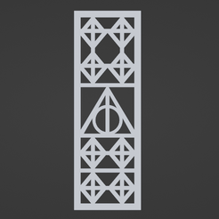 Bookmark_top.png Harry Potter Bookmark (Deathly Hallows)