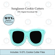 Etsy-Listing-Template-STL.png Sunglasses Cookie Cutters | STL Files