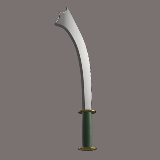 Gamorrean Guard Shortsword 3D model