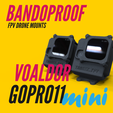Custom_Bandoproof_Mounts-48.png BANDOPROOF // GOPRO 11 MINI HORIZONTAL // FlyfishRC Volador 5/6