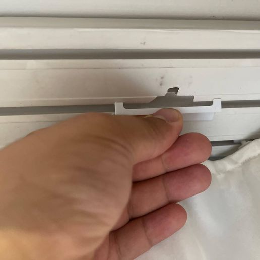 Curtain Rail Repair Kit – Functional 3D Printed Clips for Curtain Tracks