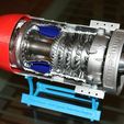 Img_8258.jpg Low Bypass Turbofan Jet Engine