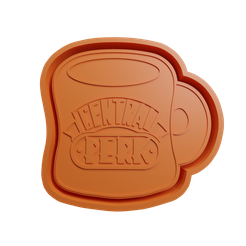 taza-central-perk-molde-para-silicona.png Archivo STL molde para silicona central perk・Objeto imprimible en 3D para descargar