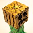 IMG_3384.jpg Minecraft Creeper Halloween Edition Flexi articulated