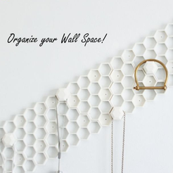 Capture d’écran 2017-07-19 à 19.25.57.png Free STL file Wallhive | Modular Home Wall Storage System・3D printer model to download