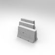 untitled.89.4.jpg Jersey concrete barriers - 3 vers - 1-35 scale diorama accessory