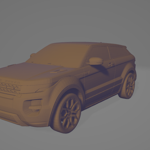 🚗 Land Rover Evoque・ STL File for ・Cults