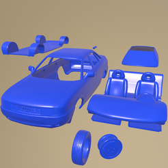 a09_005.png STL file Audi 80 B3 1986 PRINTABLE CAR IN SEPARATE PARTS・3D printing idea to download