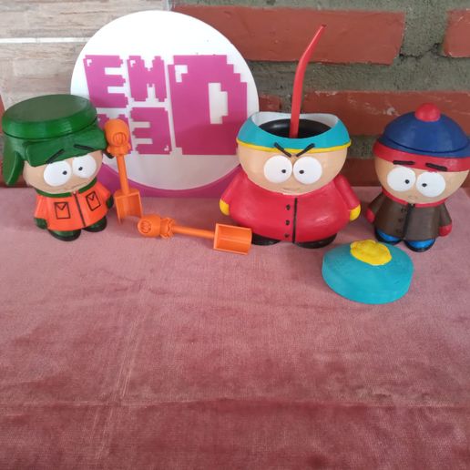 Mate South Park carson, stan, kenny and kyle