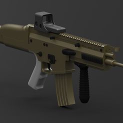 FN-SCAR-MK16.jpg Fichier STL Eotech Kapsamlı FN Scar MK16・Objet imprimable en 3D à télécharger