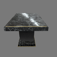 Modern_Luxury_Dinner_Table_Render_04.png Luxury Table // Black and gold marble