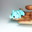 IMG_20240730_204653.jpg Cute Flexi Pets Elephant (Keychain & Magnet)🐘🍃