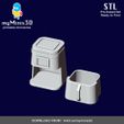 SLE Pre-Supported Ready to Print Ta ed printable miniatures DOWNLOAD FROM: linktr.ee/myminis3d Kitchen Set for Barbie dolls and dolls house terrain | 3D print models.