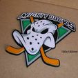 migthy-ducks-escudo-liga-americana-canadiense-hockey-cartel-logotipo.jpg Ducks Migthy Anaheim, league, american, canadian, field hockey, poster, shield, sign, logo, 3d printing