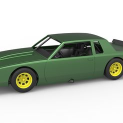 1.jpg 3D file Diecast vintage NASCAR race car Scale 1:25・3D print design to download