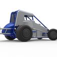21.jpg Diecast Midget car while turning Scale 1:25