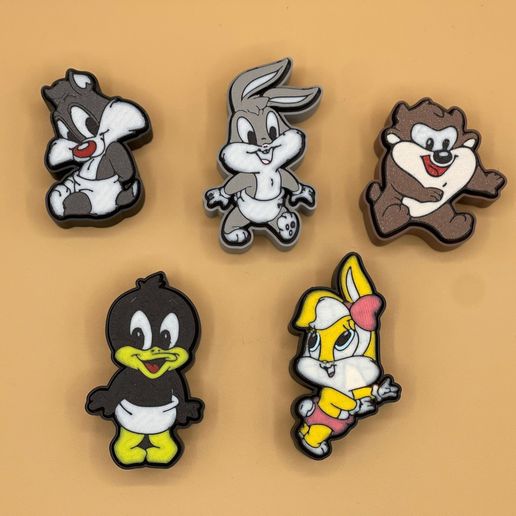 👶 Baby Looney Tunes Clicker Set・ 3MF File for 3D printing・Cults