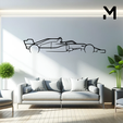 formula1.png Wall Silhouette: F1 Set