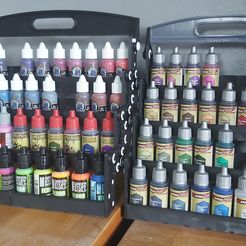 Estante de pintura de tijera