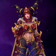 alex3.JPG Alexstrasza, the Lieuse-of-Life, is a red dragon, world of warcraft