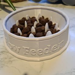 20210216_083733.jpg Slow Feeder Dog or Cat Food Bowl (Anti Choking Bowl) (No supports)