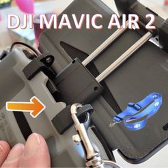 titre.jpg Mavic Air 2 drone neck strap holder for DJI remote control Mavic Air 2 drone neck strap