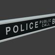 Police.jpg POLICE BOX - TARDIS? OPENING DOOR STL