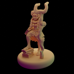 Halfling01.png STL file Halfling miniature for WFRP 4th edition・3D printable model to download
