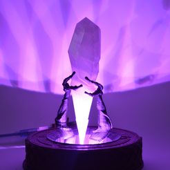 TDC1.jpg Dark Crystal inspired Mood Lamp