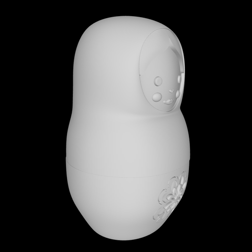 model-7.png ロシア人形 - マトリョーシカ - 人形 - 開閉式マトリョーシカ - お土産 - ギフト - おもちゃの人形 - シベリア