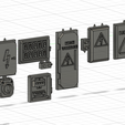 Ensemble-de-module-electrique.png 1/18 Elektrik modülü seti / Döküm elektrik modülü kiti