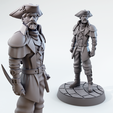 1A.png The Gentleman Bandit | RPG mini for 32mm tabletop Games