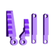 Back movable armgrips.stl Teclas de flecha del teclado KEYSTICK joystick de juegos