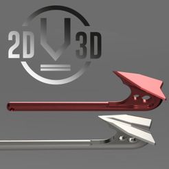 armature-v2.jpg Archivo STL Molinete de ancla/ancla de remolque・Plan imprimible en 3D para descargar