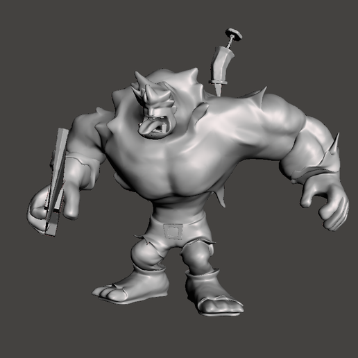 Dr Mundo 3D Model - 3D model önizlemesi