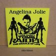tomb-rider-angelina-jolie-pelicula-juego-animacion-cartel-cine.jpg Tomb Rider, Angelina Jolie, movie, film, game, animation, poster, sign, signboard, logo, 3d printing