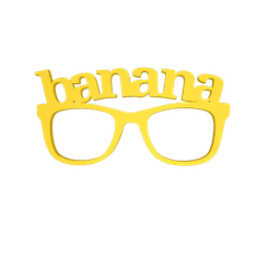 Bananabril-paintbril.png STL-Datei Bananenbrille・3D-druckbare Vorlage zum herunterladen