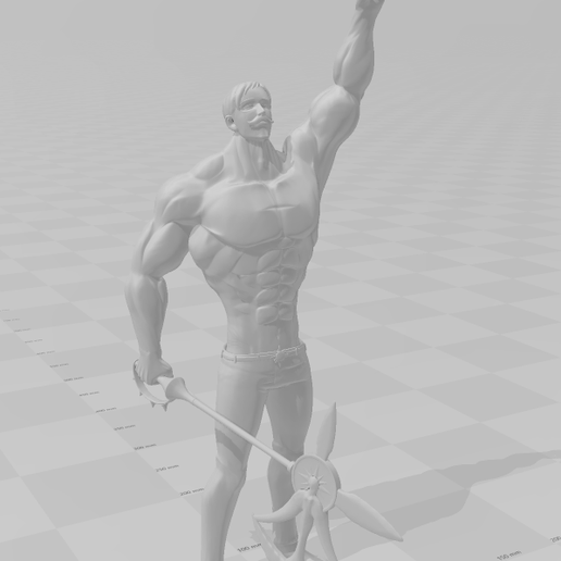 1.png Escanor (Sieben Todsünden) 3D Modell