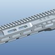 mws_spear_handguard.jpg Полный комплект Spear LT / MCX Upper для MWS Airsoft Replica (ствол/гарда/ресивер/рукоятка/хоп-корректор)
