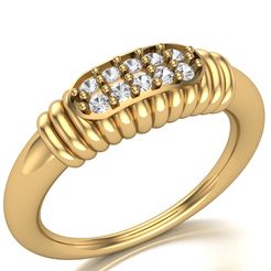 A.jpg STL file Ring・3D print model to download